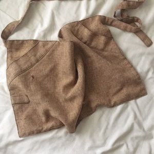 💛Burlap Apron💛